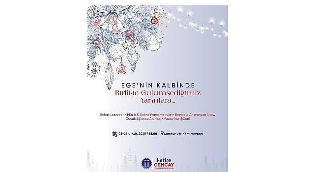 Ege’nin Kalbi Didim’de Yılbaşı Coşkusu Başlıyor