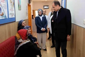 Erşan’dan aile sağlığı merkezlerine ziyaret