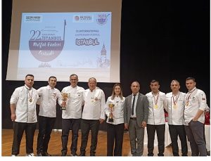 ESBAŞ Aşçıları Uluslararası Yarışmadan Altın Ünvanlarla Döndü