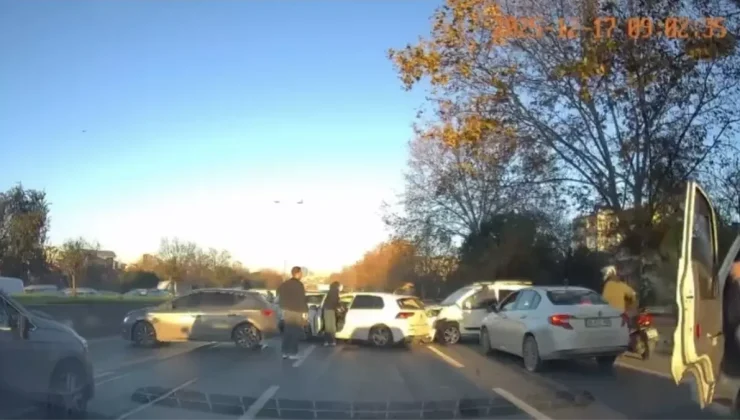 Esenler’de Zincirleme Kaza: Bir Kişi Yaralandı