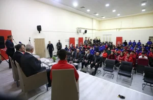 Gençlik ve Spor Bakan Yardımcısı Eminoğlu, Muş’ta sporcularla buluştu Açıklaması