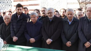 Gülşen Davutoğlu’nun cenazesi defnedildi