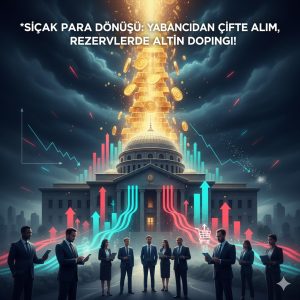 Haftanın Özeti: Sıcak Para Dönüşü – Yabancıdan Çifte Alım, Rezervlerde Altın Dopingi!
