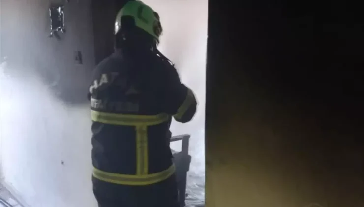 Hatay’da evde çıkan yangın söndürüldü