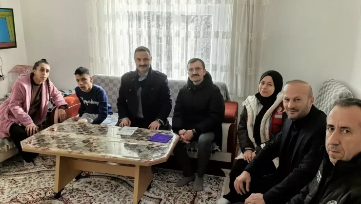 Havza Kaymakamı Ayvat’tan özel gereksinimli bireyler ve ailelerine ziyaret