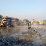 Hindistan’da Zincirleme Trafik Kazasında 15 Kişi Hayatını Kaybetti