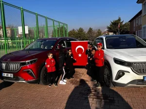 İncesu’da öğrencilere Türkiye’nin yerli otomobili Togg tanıtıldı