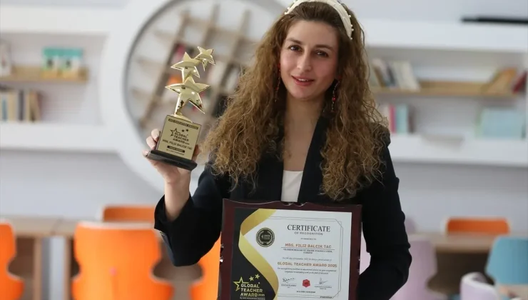 İngilizce dersini projelerle anlatan öğretmene çifte uluslararası ödül