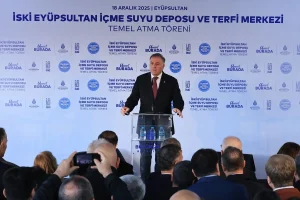 İSKİ Eyüpsultan İçme Suyu Deposu ve Terfi Merkezi’nin temeli atıldı