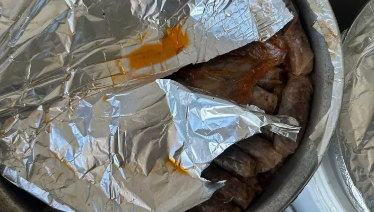 Isparta’da Otogarda Yaprak ve Lahana Sarma İle Dolma Ele Geçirildi