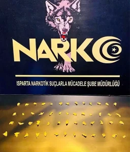 Isparta’da uyuşturucu operasyonlarında 2 zanlı yakalandı