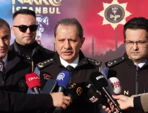 İstanbul’da operasyonla ele geçirilen 1 ton 144 kilo 396 gram uyuşturucu emniyette sergilendi