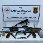 Kahramanmaraş’ta silah kaçakçılığı operasyonunda yakalanan 1 zanlı tutuklandı