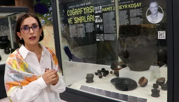 Karaz seramiklerindeki motifleri inceledi