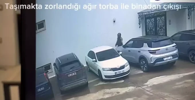 Kaskla girdiği apartman dairesinden 1 milyon 800 bin TL değerinde ziynet eşyası çaldı