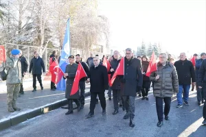 Kayseri’de akademisyenler terör saldırısında şehit olan 15 askeri andı