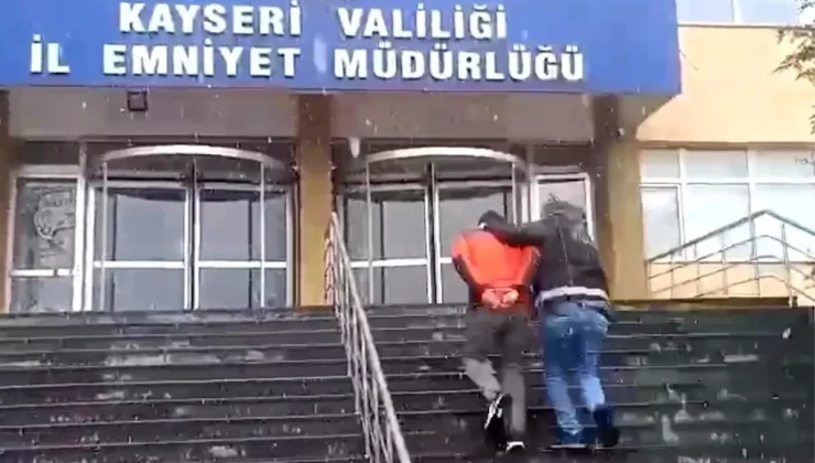 Kayseri’de kesinleşmiş hapis cezasıyla aranan 2 şahıs yakalandı