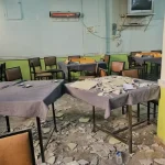 Kıraathanede tavandan kopan sıva parçaları müşterilerin üzerine düştü: 2 yaralı