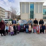 Kırşehir’de öğrencilere Türkiye’nin yerli otomobili Togg tanıtıldı