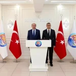 KKTC’nin 5. Cumhurbaşkanı Ersin Tatar Mersin’de temaslarda bulundu