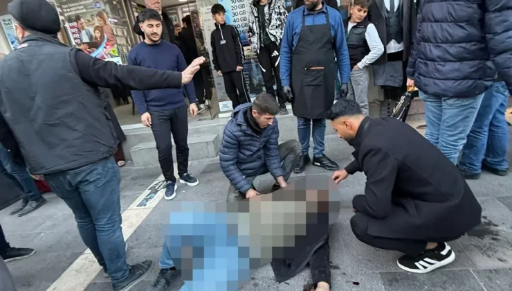 Klima montajı yaparken 2’nci kattan düşerek yaralandı