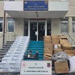 Kocaeli’de 810 kilogram gümrük kaçağı tütün ele geçirildi