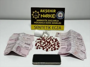 Konya’daki uyuşturucu operasyonunda yakalanan iki şüpheliden biri tutuklandı