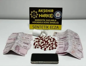 Konya’daki uyuşturucu operasyonunda yakalanan iki şüpheliden biri tutuklandı