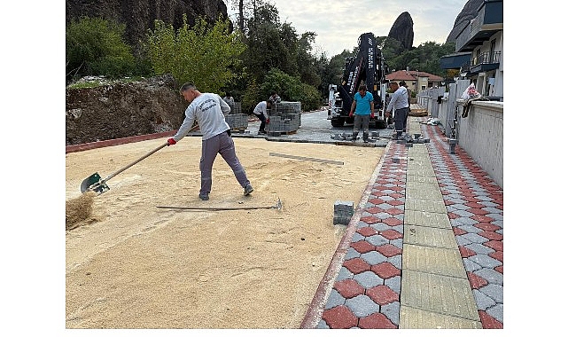 Kuzdere’de altyapı çalışması