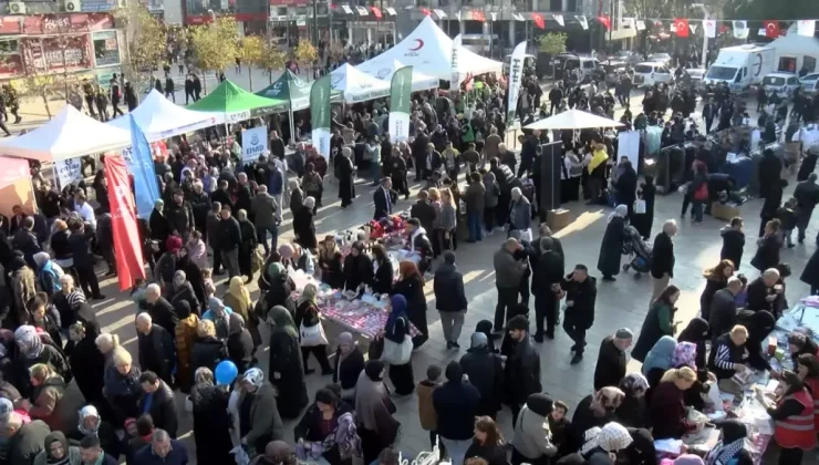 Maltepe’de Gazze’ye Yardım Amacıyla ‘Hayır Çarşısı’ Kuruldu