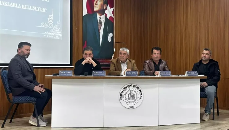 Mersin’de “Ustalar Çıraklarla Buluşuyor” etkinliği yapıldı