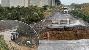 Meteoroloji’den 22 kent için sağanak ve kar alarmı! İstanbul’da yol çöktü, iş yerlerini su bastı