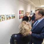 Mini Paint-4 Resim Sergisi, Yenişehir’de açıldı