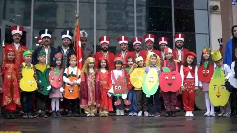 Minik öğrencilerin ‘Yerli Malı Haftası’ sevinci