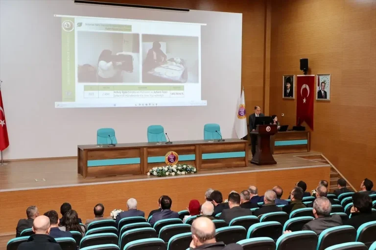 Ordu’da, Bolaman Nehri Havzası Rehabilitasyon Projesi’ne ilişkin toplantı yapıldı