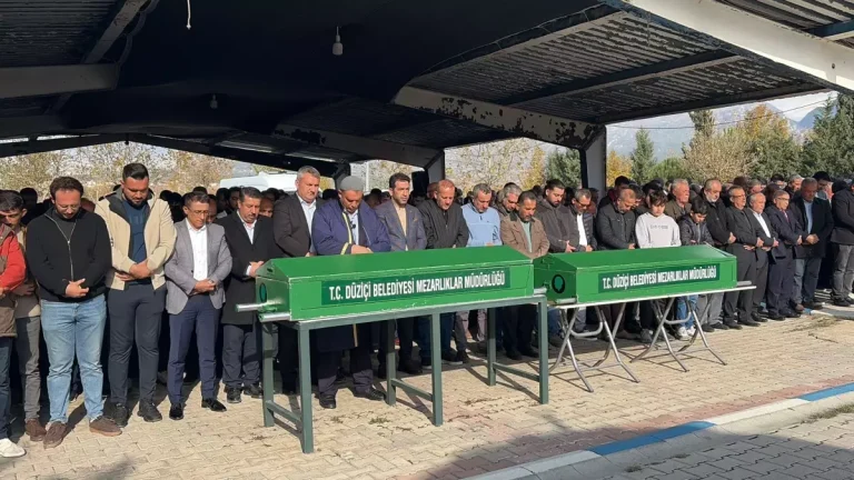 Osmaniye’deki kazada ölen 3 kişi toprağa verildi