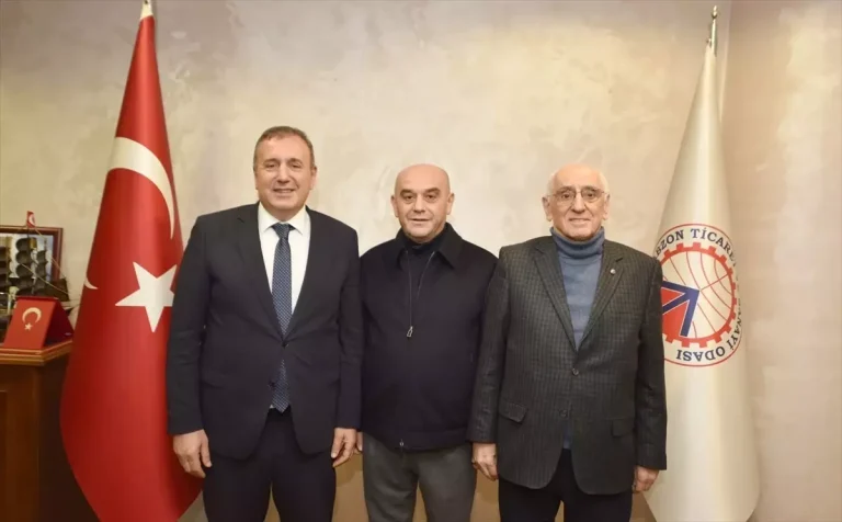 Özbekistan Cumhuriyeti Trabzon Fahri Konsolosu Soylu’dan TTSO’ya ziyaret