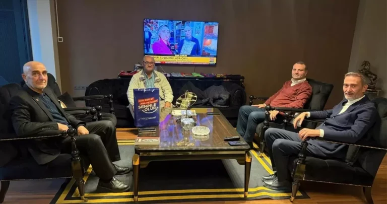 Saadet Partisi Sinop İl Başkanı Üçüncüoğlu’ndan OSB Başkanı Çakan’a ziyaret