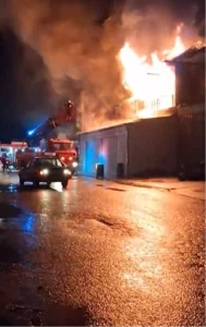 Sakarya’da Nalbur Dükkanında Yangın Çıktı