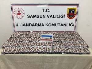 Samsun’da 6 bin 621 uyuşturucu hap ele geçirildi