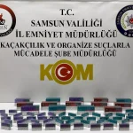 Samsun’da kaçakçılık operasyonunda 2 zanlı yakalandı