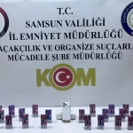 Samsun’da kaçakçılık operasyonunda 3 zanlı yakalandı