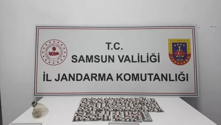 Samsun’da uyuşturucu operasyonunda 2 zanlı yakalandı