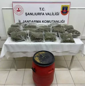 Şanlıurfa’da uyuşturucu operasyonunda 1 şüpheli yakalandı