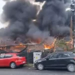 Sarıyer’de iş yerinde yangın