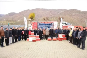 Sason’da bal üreticilerine kovan desteği