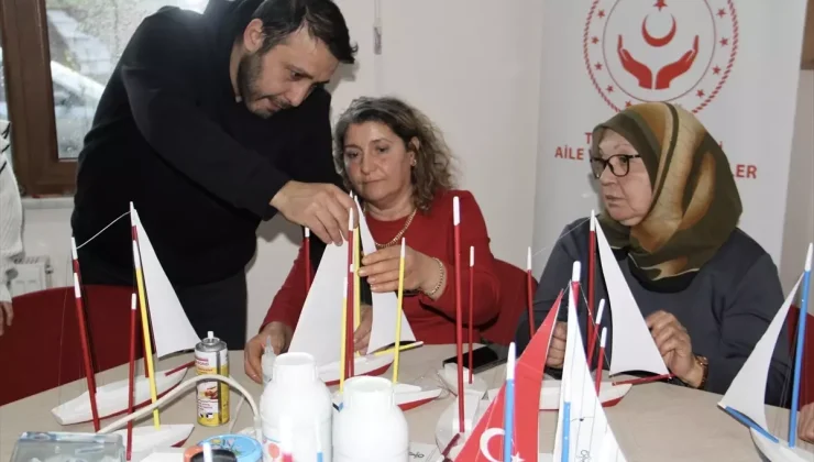 Şehit yakınları ve gaziler Sinop’ta sanatla sosyalleşiyor