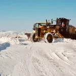 Siirt’te karla mücadele