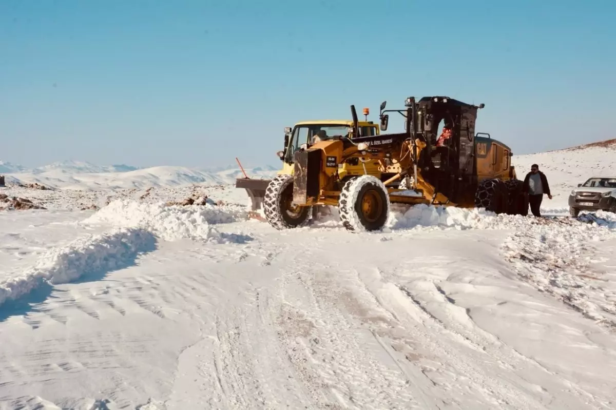 Siirt’te karla mücadele