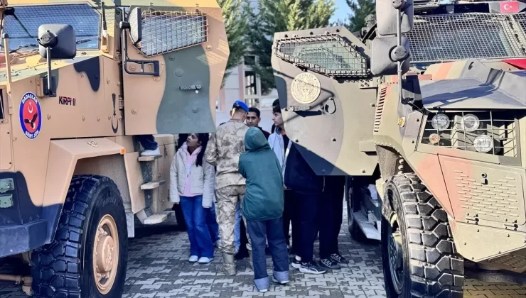 Siirt’te “Yerli Malı Haftası”nda öğrencilere yerli ve milli araçlar tanıtıldı